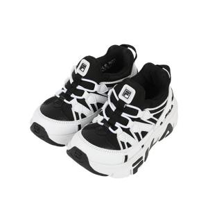 [토박스]휠라 키즈 꾸미X스파게티 토들러 화이트블랙 FLKCA3TSGS11WBK