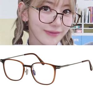 톰포드 블루라이트차단 안경테 TF5923KB 045 아시안핏 투명 브라운 가벼운 뿔테 명품