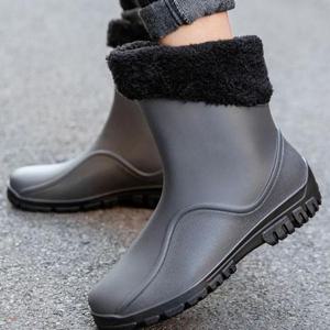 [라일리] Rly 남성 다용도 윈터 기모 방수 따뜻 탈부착 겨울 레인부