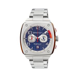 [브리스톤][공식] 스트림라이너 어반 크로노 실버 네이비 (24142ST15SB) 남성시계