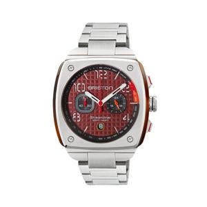 [브리스톤][공식] 스트림라이너 어반 크로노 실버 다크 레드 (24142ST8SB) 남성시계