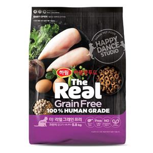 [하림펫푸드] (결제시할인)더리얼 캣 GF 크런치 닭고기 시니어 5.8kg