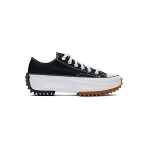 25 FW 컨버스 여성 블랙 런스타 하이크 캔버스 플랫폼 스니커즈 251799F128021