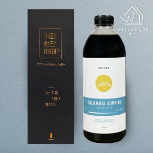 [웰굿]콜드브루 콜롬비아 커피 선물세트(1L)