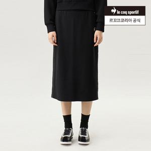 [르꼬끄공식] 여성 모달 더블텐션 미디 스커트 (QQ122OSK12)