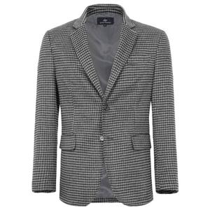 쟌피엘 남성 하운드투스 패턴 콤비 마이 자켓 Model No_J2-4E050