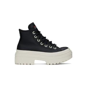 25 FW 컨버스 여성 블랙 척테일러 올스타 플랫폼 스니커즈 251799F127024