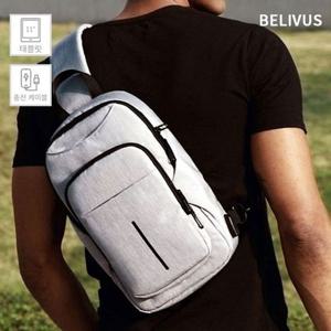 빌리버스 남성 슬링백 BJE068 태블릿 11 수납가능