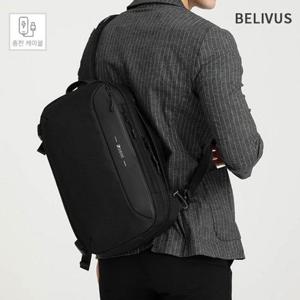 빌리버스 남자 슬링백 BJI425 크로스백 태블릿 바디백