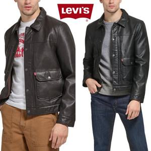 리바이스 15845688 남자 발수 인조가죽 유틸리티 자켓