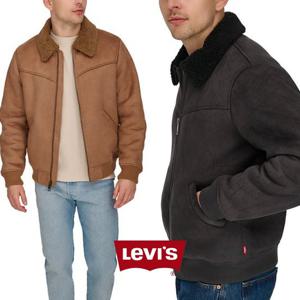 리바이스 18736377 남자 인조 시어링 무스탕 봄버 자켓