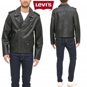 리바이스 B082PLRRCX 남자 인조가죽 클래식 바이크 자켓