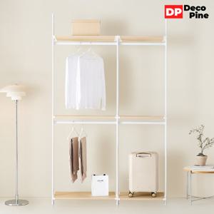 데코파인 모노 시스템 행거 1400 G세트 옷장 2개 드레스룸 고정