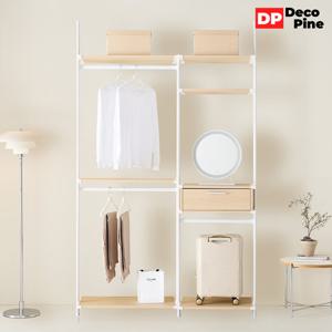 데코파인 모노 시스템 행거 1400 I세트 옷장 화장대 드레스룸 고
