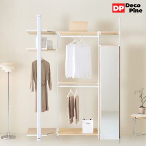 데코파인 모노 시스템 행거 1800 T세트 코너장 옷장 거울장 드레
