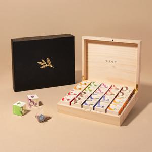 [쌍계명차][쌍계명차] 큐브우드 20P 세트 +쇼핑백증정