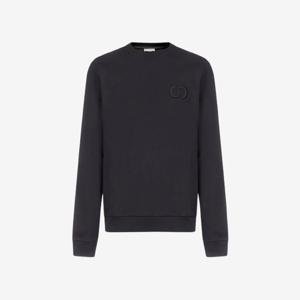 디올 CD 아이콘 맨투맨 블랙 남성 113J699A0531 989