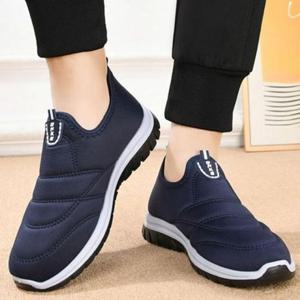 [라일리] Rly 기모 털 데일리 남자 슬립온 보온 겨울 신발 남성 스