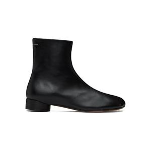 25 FW 메종마르지엘라 여성 블랙 아나토믹 앵클 부츠 251188F113005