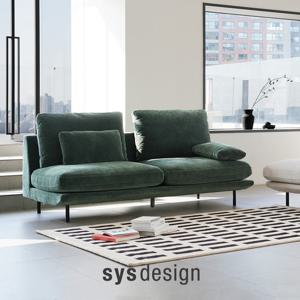 [11.24-30 GS블랙위크세일][시스디자인] 블랭크 패브릭 3인 모듈 소파