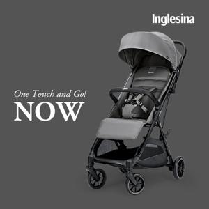 [잉글레시나] 나우 오토폴딩 휴대용 유모차 스냅 그레이