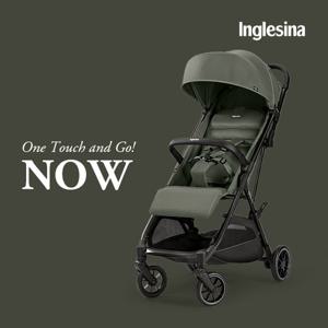 [잉글레시나] 나우 오토폴딩 휴대용 유모차 스프린트 그린