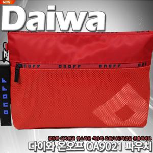 [다이와] ON OFF OA9021 라운드 파우치[레드]