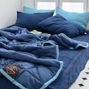 [샤이닝홈]더블리 믹스쿠키 세미마이크로 간절기이불 풀세트 Q