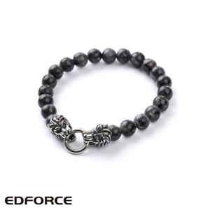 [에디포스] 재규어장식 남자 플레시원석 팔찌 49-0096-B