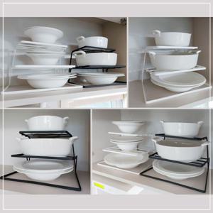 주방선반 3단 접시거치대 그릇정리대 접시보관