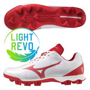 [미즈노]미즈노 야구 포인트 인조잔디화 야구화 [흰적] 11GP2221