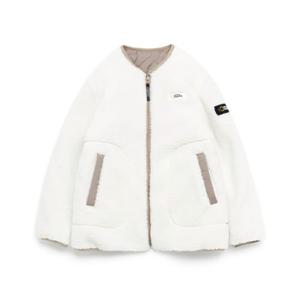 내셔널지오그래픽키즈 N214KFT170 리버시블 뽀글이 F-ZIP SIVORY
