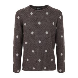 조르지오아르마니 롱 슬리브 패턴 스웨터 6RSM21SM30Z F8K2