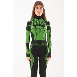 미스비헤이브 탑 241W509 BLACK GREEN Green