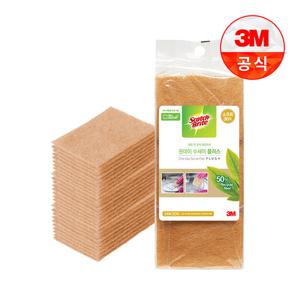 [3M]일회용 원데이 그린수세미 플러스 제로스크래치 리필 30입