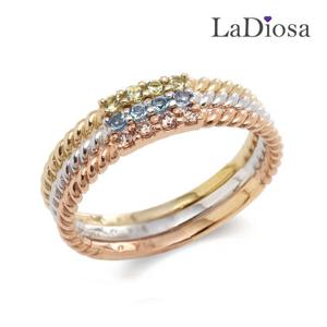 라디오사 14K 여성반지/레이어드링 G14B-1622RM