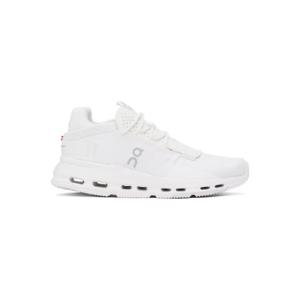 25 FW On 남성 화이트 클라우드노바 2 스니커즈 251585M237087