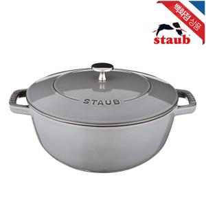 [스타우브]아시아볼 무쇠주물 냄비 18cm 그레이 (ST1731818)