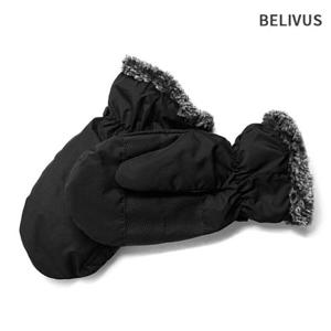 빌리버스 남자 패딩장갑 방한스키장갑 털장갑 BKJ019