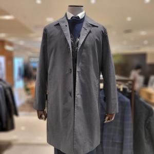 [맨잇슈트]맨잇슈트/지스테이지 이중 그레이 듀퐁 트렌치코트 ZEFC33-106GR