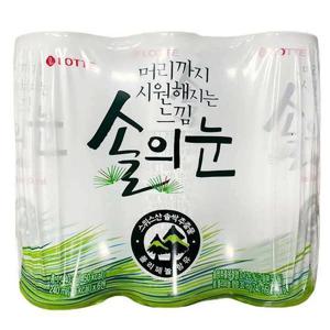 [에이알비티] [롯데] 솔의 눈 (240mlX6개) 45209