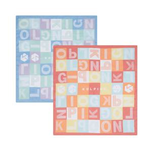 콜핑 0041AK980U 면 로고패턴 남녀공용 손수건