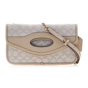 [코치] 여성 크로스바디 인 시그니처 자카드 CA358 CHALK IVORY
