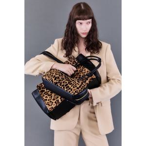 [쿠론] [론칭가 658,000원] 이네스(Ines) 토트 42 레오파드_RCBTX24648MTX