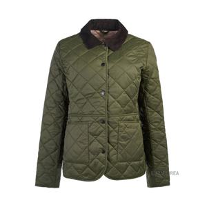 [바버] FW24 데브론 퀄팅 자켓 LQU1012 OL51