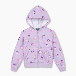 [베네통 키즈]베네통키즈 FUN플라워져지점퍼 384XG502Y LV