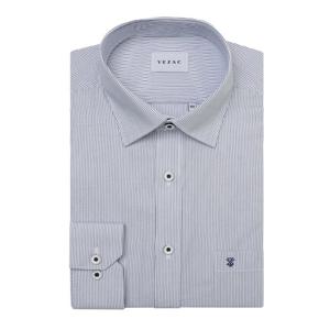 [예작(셔츠)]면혼방 잔스트라이프YJESBR121-NY