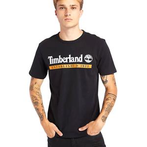 [팀버랜드] 남성 Established 1973 반팔 블랙_TB0A2BV6P560