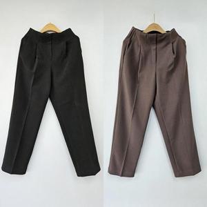 위쉬몰 SN 튤립핀턱밴드기모슬랙스(T262H501) 빅사이즈