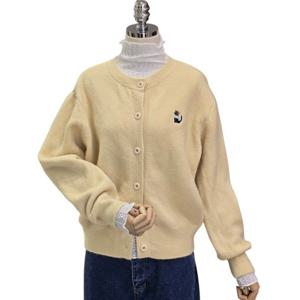 [포커스]라운드넥 고양이 니트 카디건 (FS5A3KC3021)